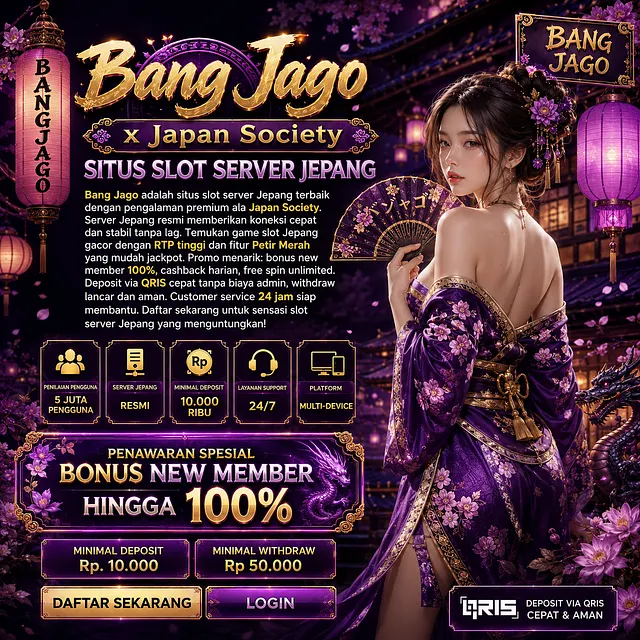 [Bang Jago]: SERVER377 » x Japan Society - Situs Slot Server Jepang