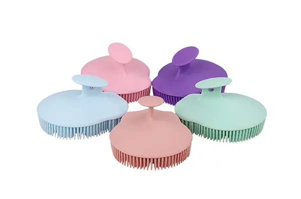 silicone scalp massager