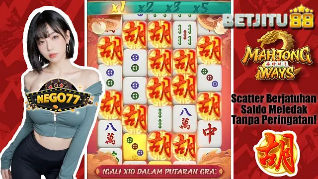 Cara Pemula Menang Besar Main Mahjong Ways di BETJITU88, Ikuti Trik Ala Miko Tukang Kebun, Update RTP LIVE 95,5% Hari Ini, Bonus Total Rp83.400 Gratis!