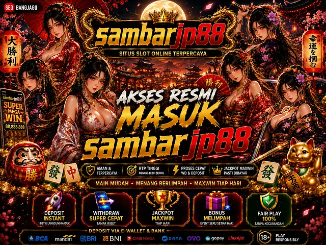 SAMBARJP88 ⛩️ » SAMBARJP 88 ⛩️ » Link Masuk Daftar Member Baru Banyak Bonus