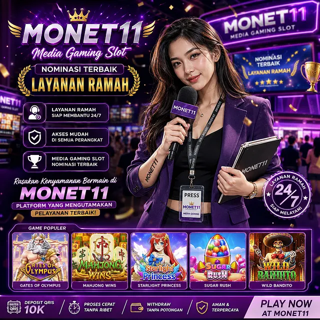 MONET11 Media Gaming Slot Nominasi Terbaik Layanan Ramah