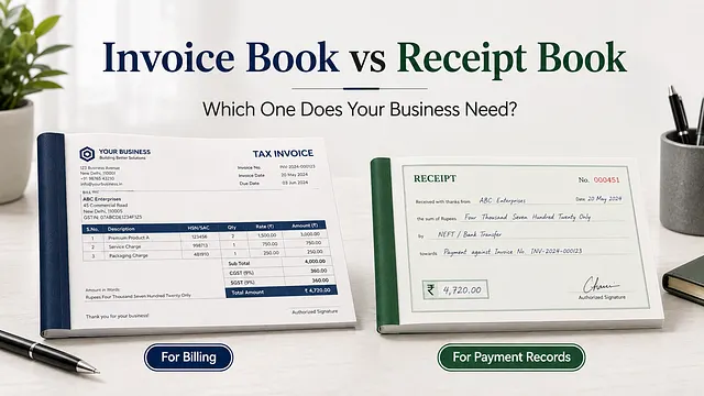 Invoice Book vs Receipt Book: Which One Does Your Business Need?