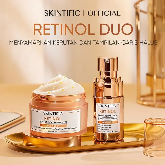 Pratinjau SKINTIFIC Retinol Skin Renewal Serum 20 ml