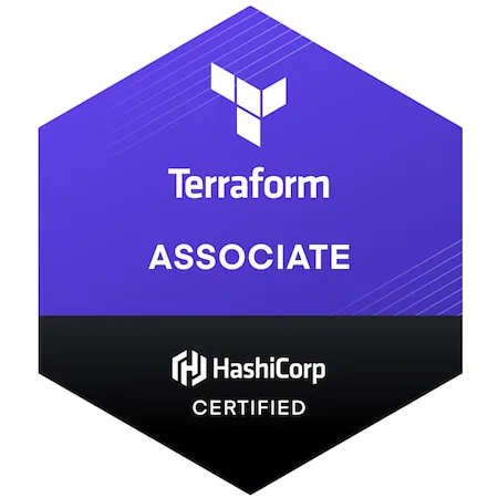 Terraform Associate badge