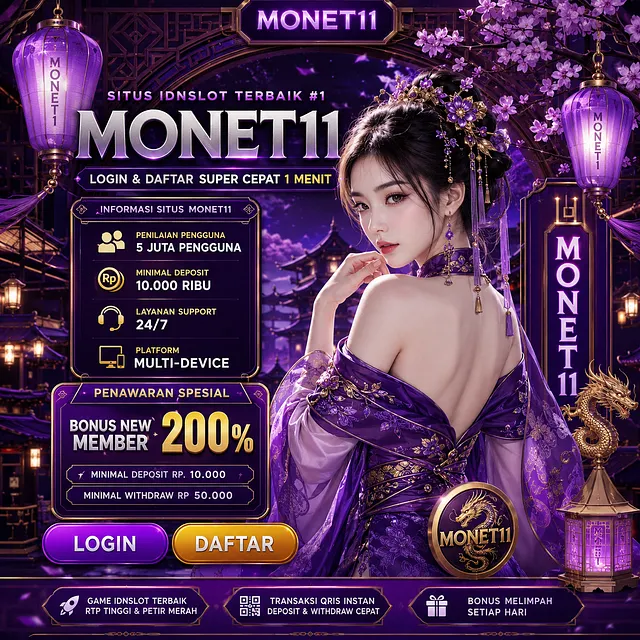 MONET11 | Login & Daftar Situs IDNSlot Terbaik #1