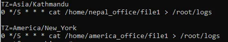 Cronjobs configuration for different time zones