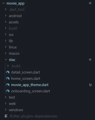 Stac Folder Structure