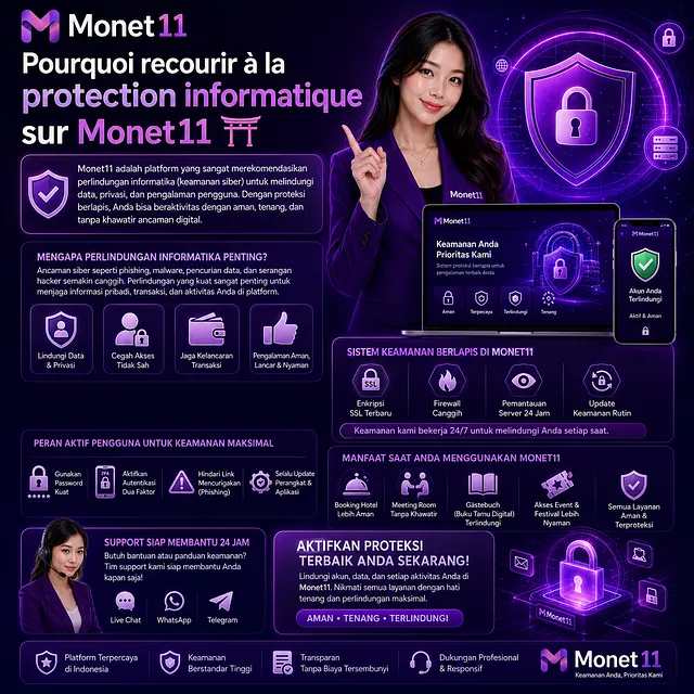 Pourquoi recourir à la protection informatique sur Monet11 ⛩️ ?