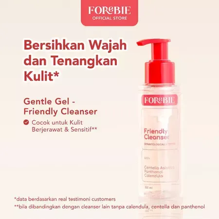 FOREBIE Friendly Cleanser Solusi Wajah Bersih dan Nyaman Setiap Hari