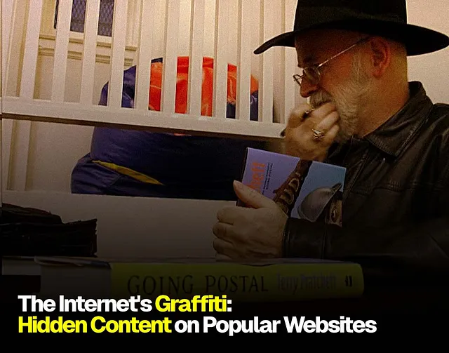 The Internet’s Graffiti: Hidden Content on Popular Websites