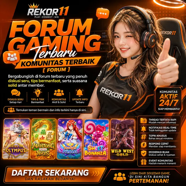 REKOR11 Jackpot Malam Ini RTP Tinggi Peluang Menang Lebih Terbuka