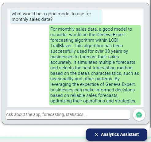 AI Assistance for Model Selection