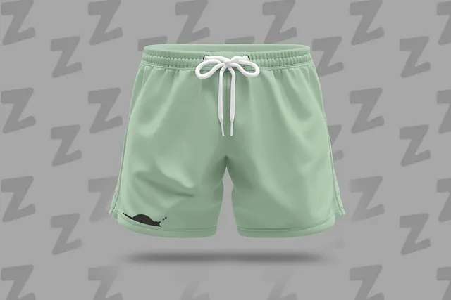 Green Retro - A comfortable shorts from our lazy wear collection