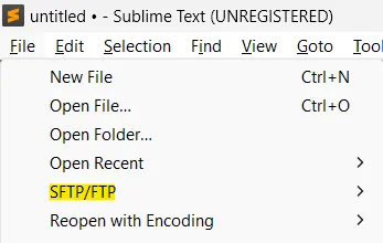 简化文件管理：使用Sublime Text在服务器或运行在服务器上的Docker容器中使用SFTP连接和修改文件的指南 四海 第1张