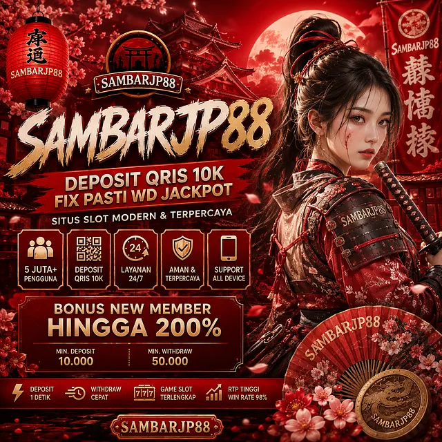 SAMBARJP88 - SAMBARJP 88 Login Pro RTP 98 Bonus Harian Auto Cuan