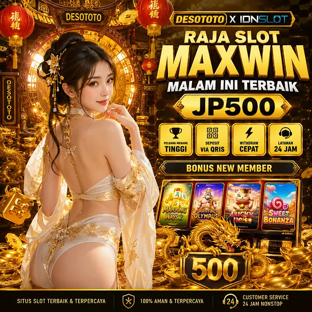 [DESO TOTO x IDNSlot]: Raja Slot Maxwin Malam Ini Terbaik JP500