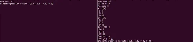 5种简单而有效的Python日志记录使用方法 数据科学 第2张-四海吧 作者生成的图片,INFO调试级别在左侧,DEBUG调试级别在右侧