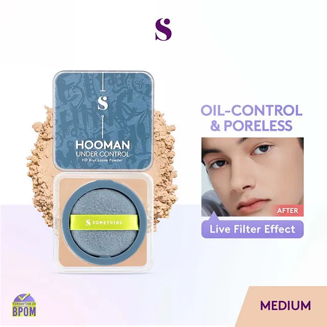 Pratinjau Somethinc Hooman Under Control HD Blur Loose Powder