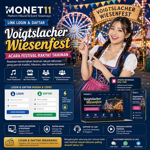Monet11 Link Login & Daftar Voigtslacher Wiesenfest Acara Festival Rakyat Tahunan