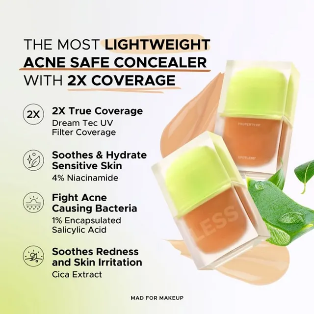 Pratinjau Mad For Makeup Spotless+ Acne Concealer UV Filter