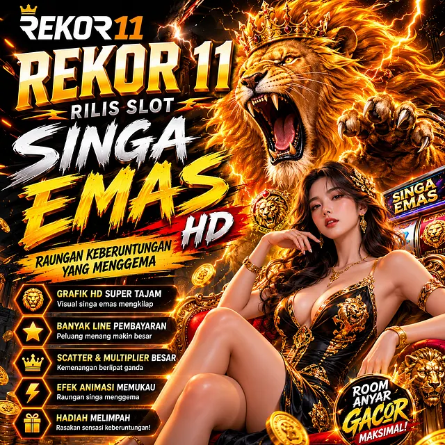 REKOR11 - REKOR 11 Rilis Slot Singa Emas HD: Raungan Keberuntungan yang Menggema