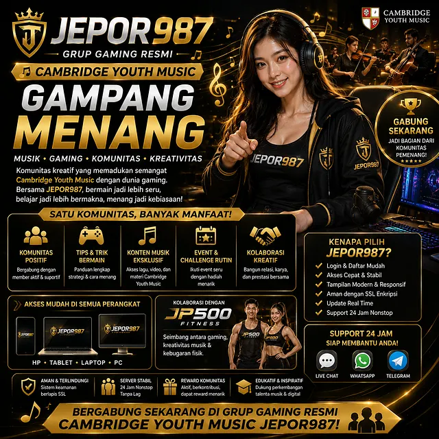 JEPOR987 | Grup Gaming Resmi Cambridge Youth Music Gampang Menang
