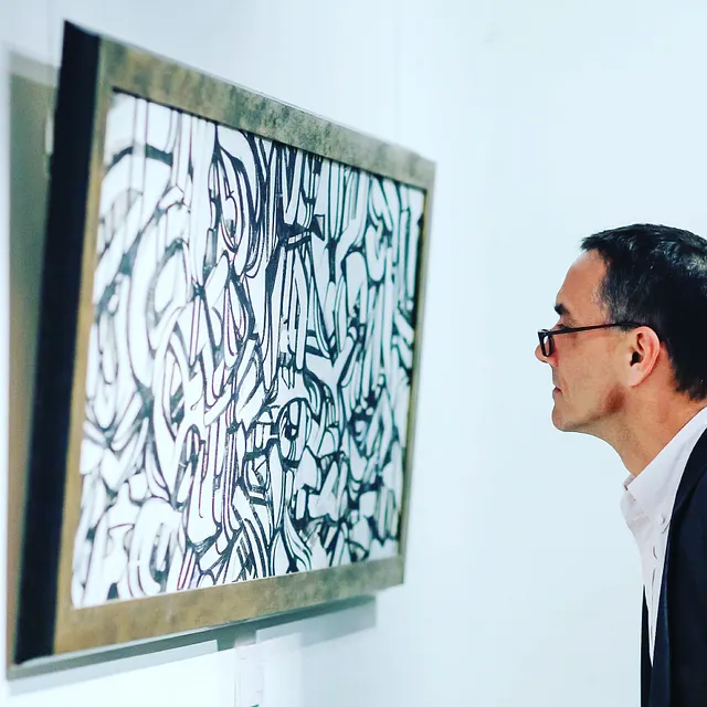 An immersive art installation