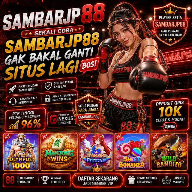 Sekali Coba SAMBARJP88 Gak Bakal Ganti Situs Lagi Bos!