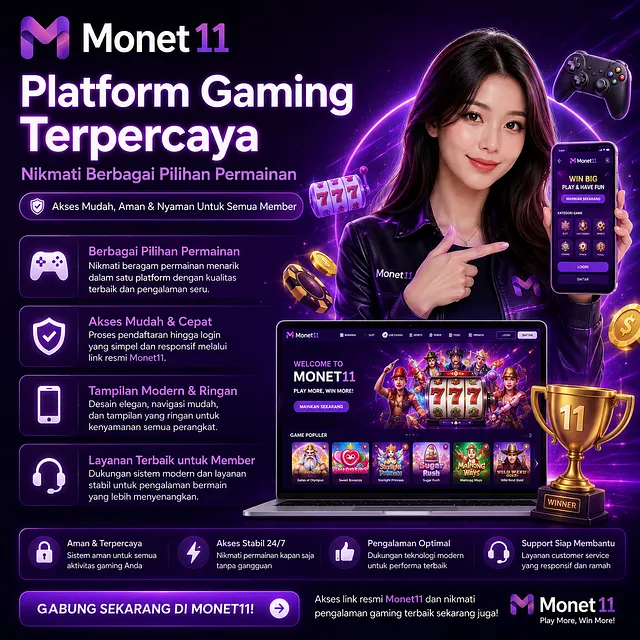 Monet11 » Platform Gaming Terpercaya - Nikmati Berbagai Pilihan Permainan