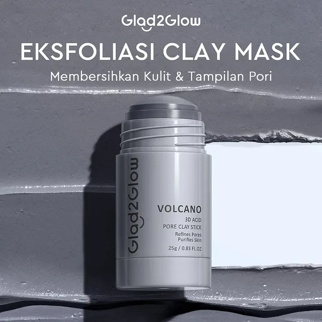 Pratinjau Glad2Glow Volcano 3D Acid Pore Clay Stick Mask
