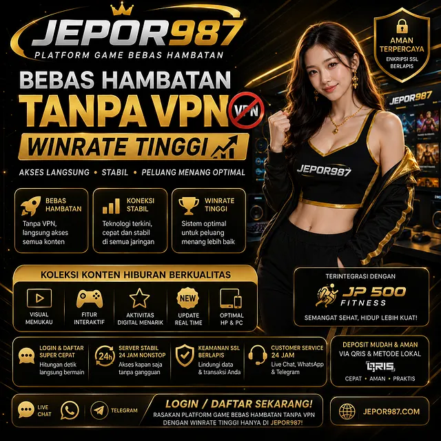 JEPOR987 | Platform Game Bebas Hambatan Tanpa VPN - Winrate Tinggi