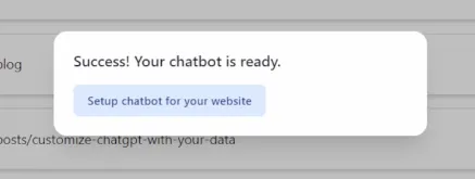 Setup Chatbot