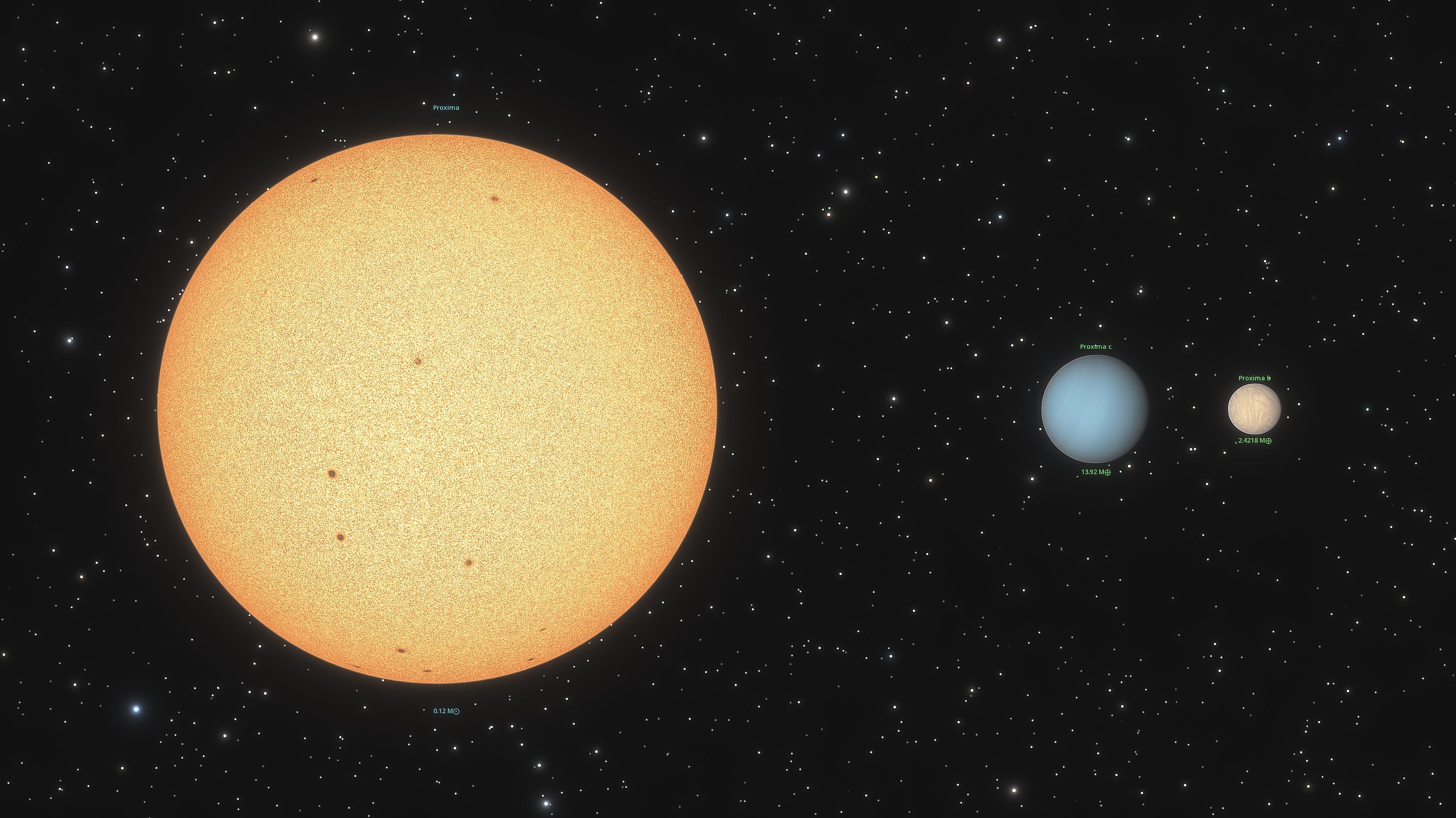 Proxima Centauri e i suoi due pianeti | by Michele Diodati | Spazio Tempo  Luce Energia | Medium