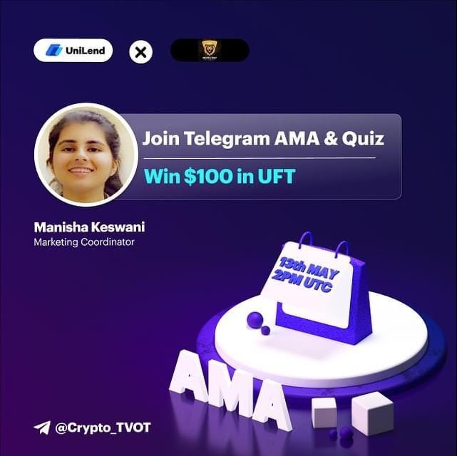 Block your Calendars for our LIVE TG AMA & Quiz with Crypto TVOT ...