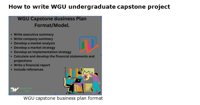 what is a capstone project at wgu