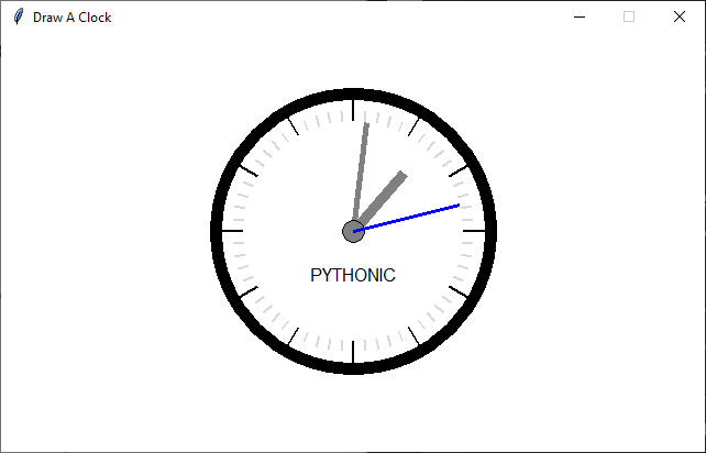 Learn Python By Making Animated Clock With Graphics.PY Library | by ...