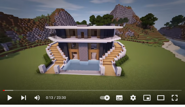 Minecraft modern, Minecraft houses, Modern minecraft houses