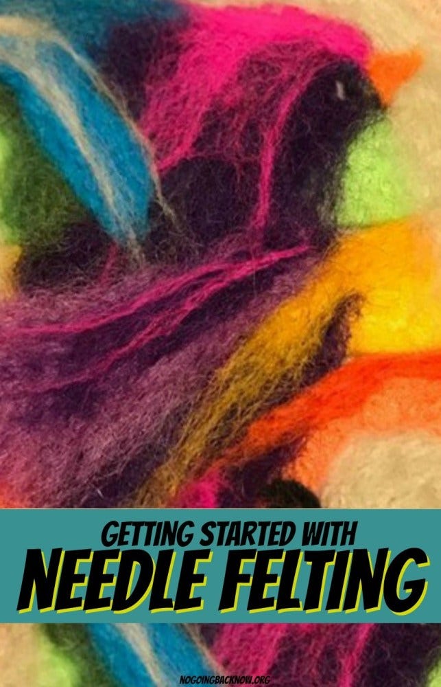 Getting started with needle felting crafts instructions and supplies needed by Sarah Kuhlmann