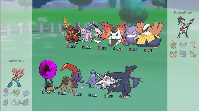 Dark Pokemon Showdown Replay Skin