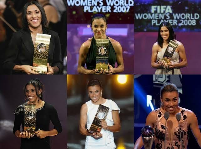 Pelé é Rei. Neymar é craque. Marta é a maior artilheira. Por que o Brasil não a trata como tal?”