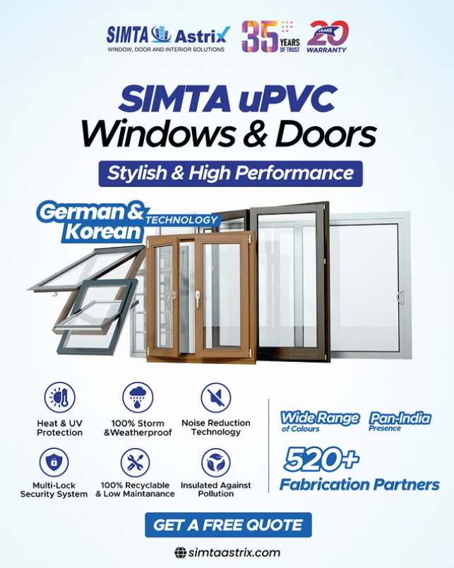 Best UPVC Doors and Windows in India | SIMTA ASTRIX