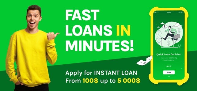 Instant loan decision