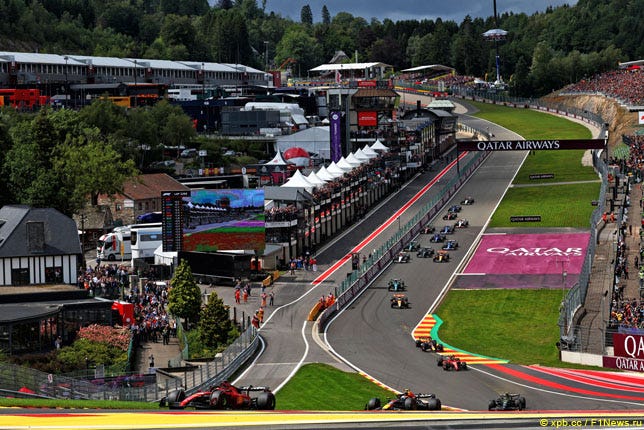 Top Moments in F1 Belgian Grand Prix History