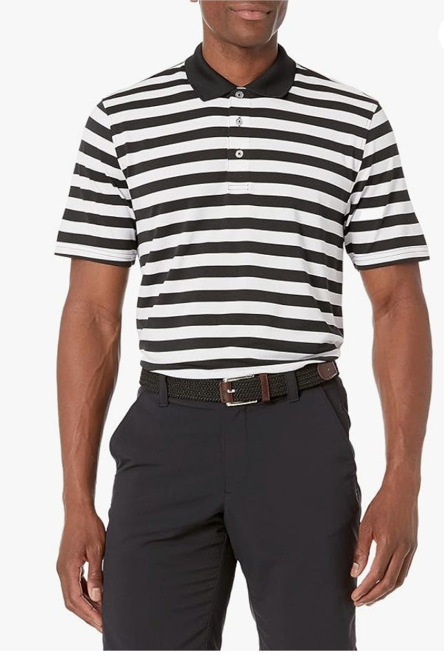 "Stay Cool and Stylish on the Green Amazon Essentials Men’s QuickDry