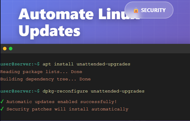 How to Enable Automatic Updates on Linux and Stay Secure | by Khurram ...