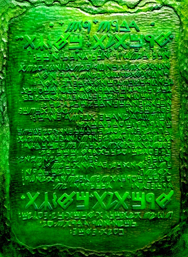 Emerald Tablets Of Thoth