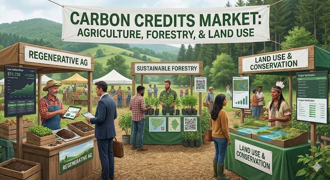 Carbon Credits Market for AFOLU Analysis: Trends, Drivers, and Investment Potential