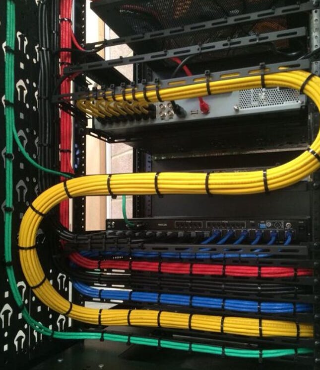 Advice on Server Rack Cable Management, by Aria Zhu