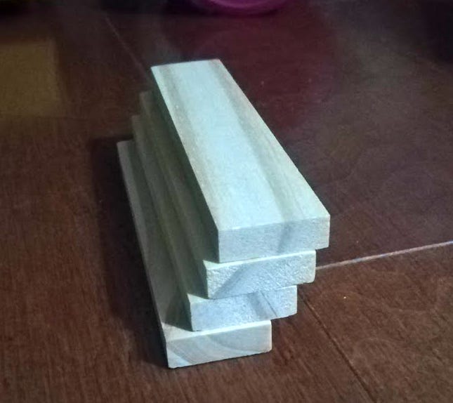 Blockstacking problem. About one month ago, I watched my son… by