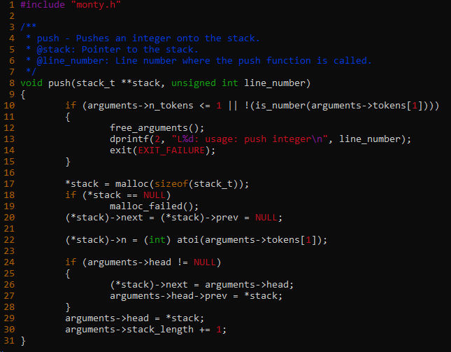 Creating an Interpreter for Monty Bytecodes Using C Programming ...